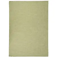 vidaXL Utomhusmatta plattvävd 200x280 cm grön