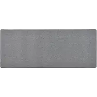 vidaXL Gångmatta mörkgrå 80x200 cm
