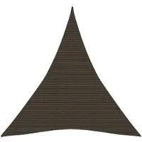 vidaXL Shade Sail 160 g-m² Brun 4x5x5 m HDPE