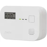 Alecto DETECTEUR CO COA3910, Kolmonoxid (CO), Elektrokemisk givare, Hem, Trådlös, 85 dB, Vit