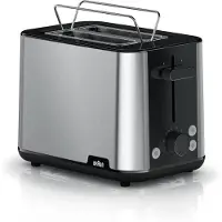 Ginza.se Braun: Brödrost HT1510.BK PurShine 2skivors