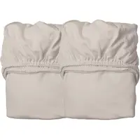 Leander Dra-På-Lakan - 60x140 - 2-pack - Cappuccino - - One Size - Lakan
