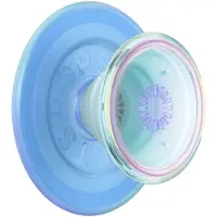 PopSockets 806891, Grepp, Blå, Textmönster, Opalescent Blue, Apple, iPhone 17 Pro Max