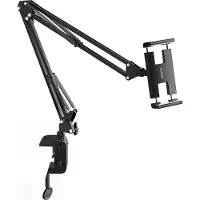 UGREEN Lazy Arm Tablet Holder - Monteringssats (vridbar arm, spännbleck, hållare) - för surfplatta - aluminiumlegering - skärmstorlek: 4-12.9