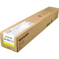 Sharp toner MX60GTYA original gul 24 000 sidor