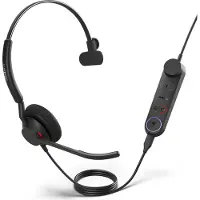 Jabra Engage 50 II Telefon Over Ear-hörlurar Sladd Mono Svart
