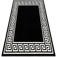 Rugsx Matta BCF Morad GREK grekisk - svart 160x220 cm