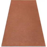 Rugsx Matta SOFTY plain, one colour terracotta 120x170 cm