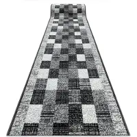Rugsx Löpare BCF RAFIA grå 100 cm 100x250 cm
