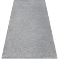 Rugsx Matta SOFTY plain, one colour grå 60x100 cm