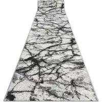 Rugsx Löpare BCF MORAD Marmur Marmor grå 60 cm 60x300 cm