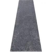 Rugsx Löpare SANTA FE grå 97 vanlig, platt, en färg 50x130 cm