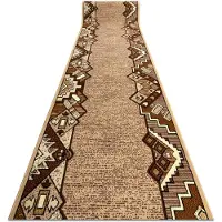 Rugsx Löpare BCF BARYTON beige 80 cm 80x360 cm