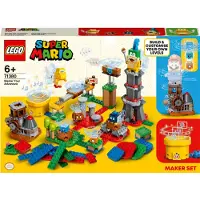 LEGO Super Mario 71380 Invent Your Adventure Creator Set Super Mario Adventures med Mario Starter Pack Expansion