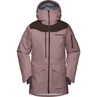 Norrøna - Skidjackor dam - Tamok Gore-Tex Performance Shell Jacket W'S Grape Shake för Unisex - Storlek L - Bordeaux