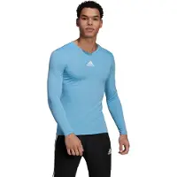 Adidas Funktionstopp 'Team Base' ljusblå / vit