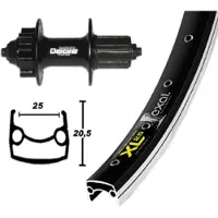 Exal Winora Xl 25 Disco Gt Deore Xt Mtb Bakhjul