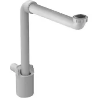 Duravit platsbesparande vattenlås 1 1/4, vit