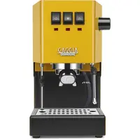 Gaggia Classic E24 Energy Vibes RI9481 - Kaffemaskin med mjölkskummare - 15 bar - sunshine yellow