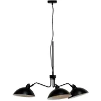 Dyberg Larsen Taklampa , Futura 3, dimbara, Svart, Vardagsrum, Metall, Skandinavisk