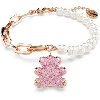 Swarovski Nallebjörn Pärlarmband Damarmband Rosa 5669169 Box (Random Color)