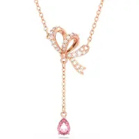 Swarovski Volta Y-format Hänge Båge Kubisk Zirkonia Halsband Dam halsband 5647569 Box+Shopping Bag