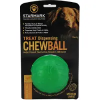 Starmark Treat Dispensing Chew Ball - M: ca Ø 7 cm