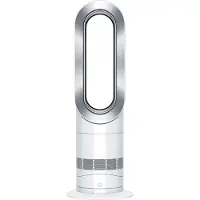 Dyson Hot+Cool Jet Focus AM09 - Bladlös värmefläkt - bord, golvstående - vitt/silver