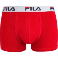 FILA Boxershorts grå / röd / vit