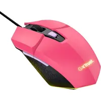Trust Felox Gaming wired mouse GXT109P pink