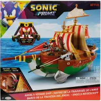 Adlibris Piratskepp med Figur Sonic Prime Lekset