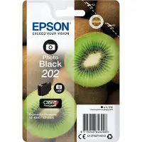 Epson 202 - 4.1 ml - foto-svart - original - blister - bläckpatron - för Expression Premium XP-6000, XP-6005, XP-6100, XP-6105