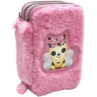 Ginza.se Tinka - Triple Pencilcase - Bee Rosa