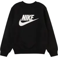 Nike Sweatshirt Nsw Club Fleece - Svart/vit Barn, storlek XL: 158-170 cm