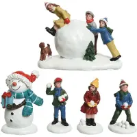 EDM Snöglob Julfigur