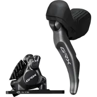 Shimano GRX820 hydraulisk skivbromsset med ergonomisk design och anti-glid yta