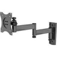 Speaka Professional Monitor-väggfäste SP-WMM-202S 1 Skärm(ar) 33,0 cm (13) - 76,2 cm (30) Svart Tiltbar, Svängbar, Utdragbar