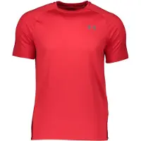 Under Armour Funktionstopp 'Tech 2.0' antracit / eldröd