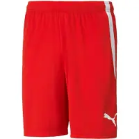 Puma Shorts teamLIGA - Röd/Vit, storlek Small