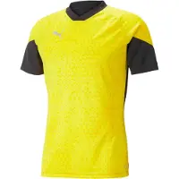 Puma Tränings T-Shirt teamCUP - Gul/Svart, storlek Large