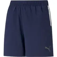 Puma Sportbyxa 'Teamliga Sideline' nattblå / grå