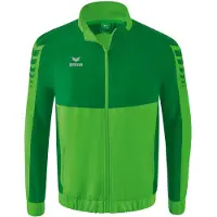 Erima Sportjacka 'Six Wings' silvergrå / grön