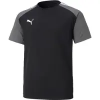 Puma Tränings T-Shirt teamPACER - Svart/Grå/Vit Barn, storlek 128 cm