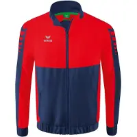 Erima Sportjacka marinblå / ljusröd