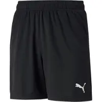 Puma Sportbyxa 'Teamrise' svart / vit