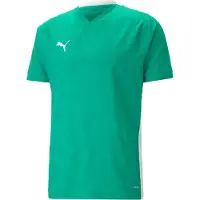 Puma Tränings T-Shirt teamCUP - Grön/White, storlek Medium