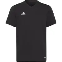 Adidas T-shirt - Entrada 22 - Black Noir - - 8 år (128) - T-shirt