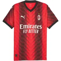 Puma Ac Milan Authentic 23/24 Hemma T-shirt Med Korta ärmar