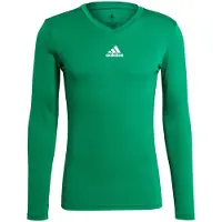 Adidas Funktionstopp 'Team Base' gräsgrön / vit