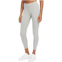 Nike Sportbyxa 'Essential' gråmelerad / vit